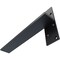 Ekena Millwork 2 1/2"W x 16"D Floating Steel Heavy Duty Wall Mount, Powder Coated Black BKTM02X16FWPBL - alternate 5